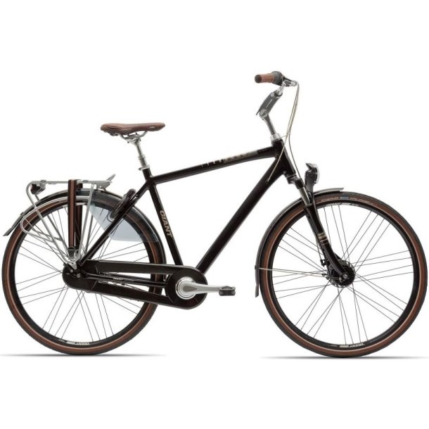 Giant Ultimo 1 GTS Black <BR>- 2019 Herre citybike cykel TILBUD