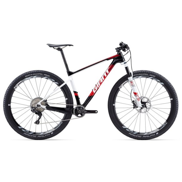 Giant XTC Advanced 29er 1 <BR>- 2017 29" Carbon MTB cykel SUPER-TILBUD