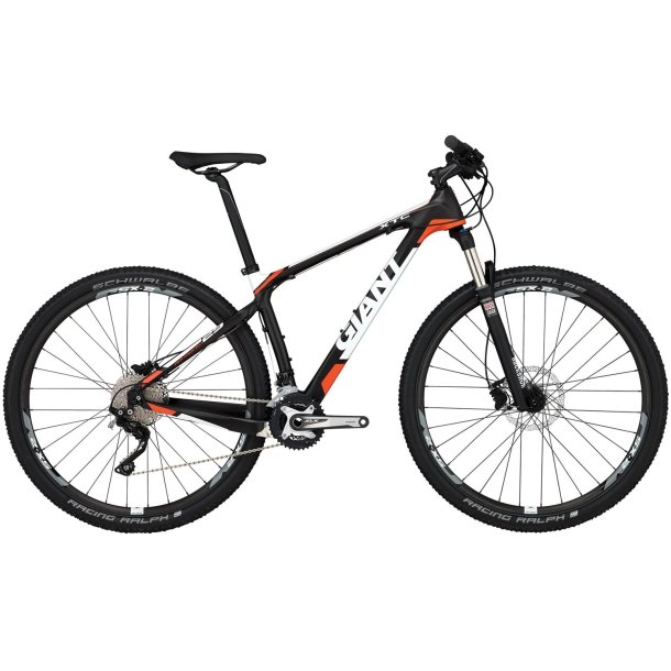 Giant XTC Advanced 29er 2<BR> - 2015 29" Carbon MTB cykel TILBUD
