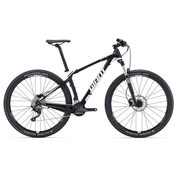 Giant XTC Advanced 29er 2 - M/18" <BR> - 2016 29" Carbon MTB SUPER-TILBUD