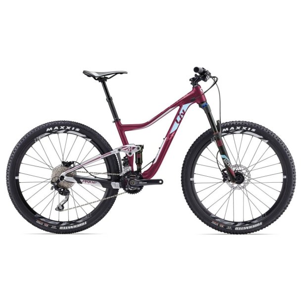 Liv/Giant Pique 3<BR> - 2018 27.5" Dame Fully MTB cykel
