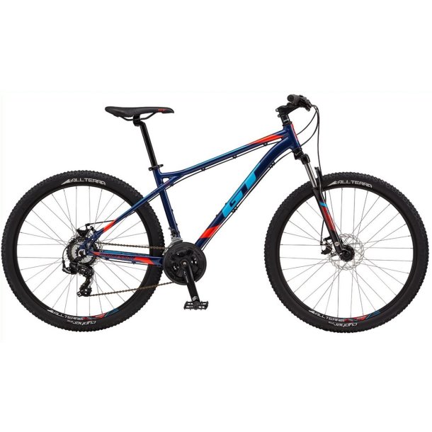 GT Aggressor Sport Disc Bl� <BR>- 2017 27,5" MTB cykel SUPER-TILBUD