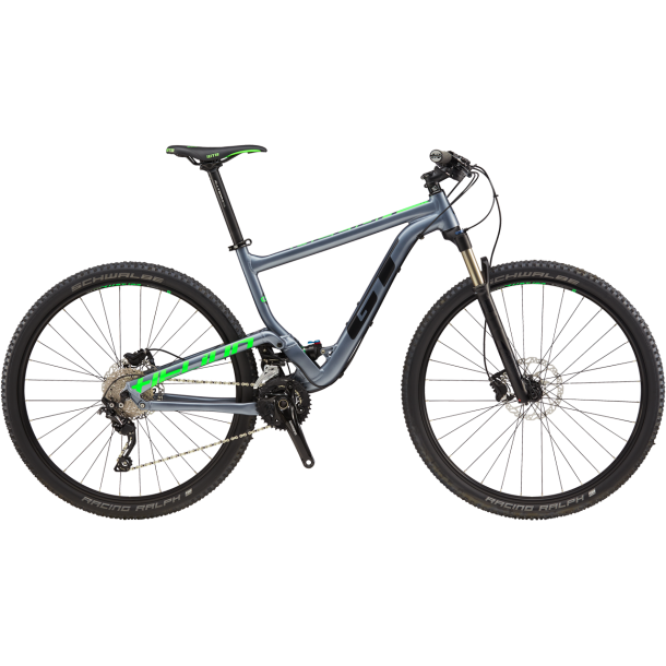 GT Helion AL Elite <BR>- 2018 29" Full Suspension MTB cykel  