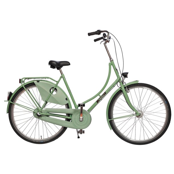 Kbenhavn  3 gears Pistace Grn <BR>- Klassisk damecykel TILBUD