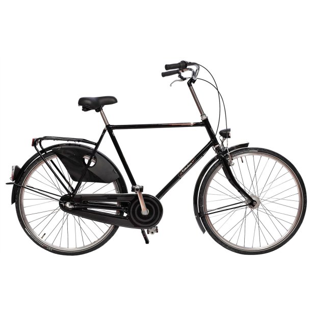 K�benhavn 3 gear Sort - Klassisk herrecykel