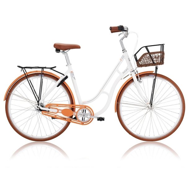 MBK Nobly Shop 7G Hvid<BR>- 2016 700C Retro damecykel 