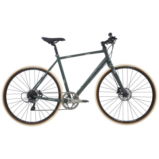 MBK Airborn Mat MrkeGrn <BR>- 2023 Herre sportscykel LAGER-TILBUD