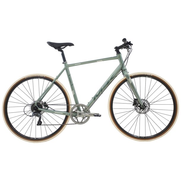 MBK Airborn Mat LyseGrn <BR>- 2023 Herre sportscykel LAGER-TILBUD