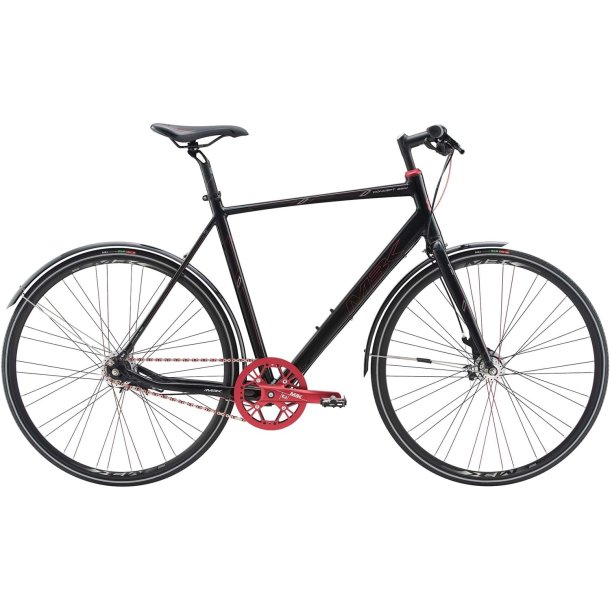 MBK Concept 6six 7G Sort/R�d <BR> - 2019 Herre citybike cykel SUPER-TILBUD