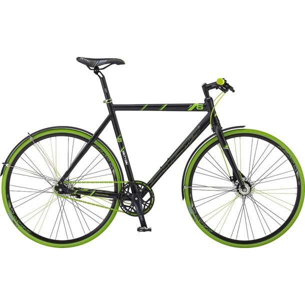 MBK Concept 6Six 7R Sort/Gr�n<BR> - 2014 Herre citybike cykel SUPER-TILBUD 