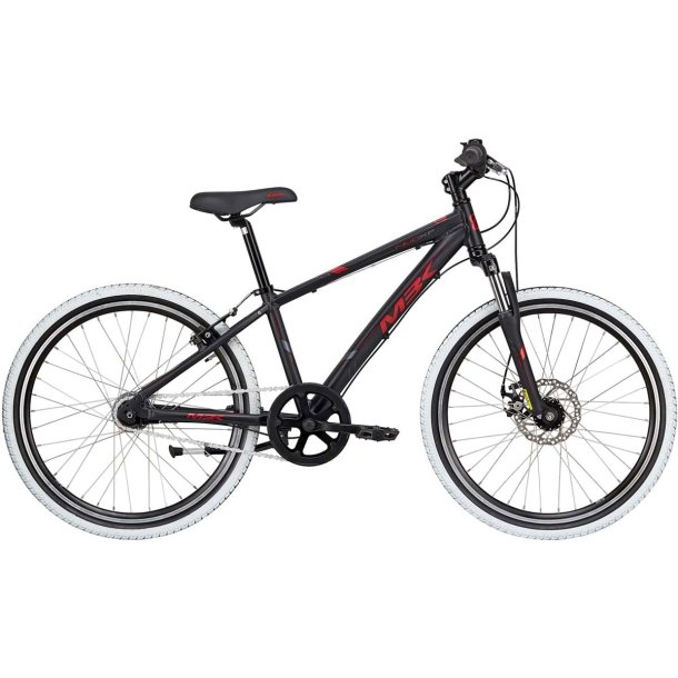 MBK MUD XP suspension 7G Sort / R�d <BR>- 2019 24" Unisex MTB cykel TILBUD