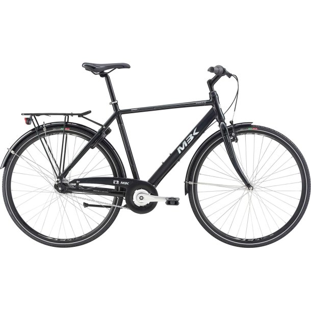 MBK Smogbuster 1 7C Blank Sort <BR>- 2019 Herre citybike cykel TILBUD 