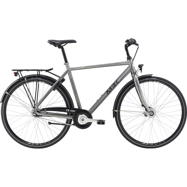 MBK Smogbuster 2 7R Mat S�lv <BR>- 2019 Herre citybike cykel SUPER-TILBUD