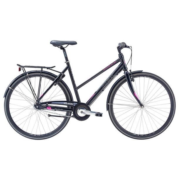 MBK Rushfighter 7C Sort/pink <BR> - 2017 Dame citybike SUPER-TILBUD