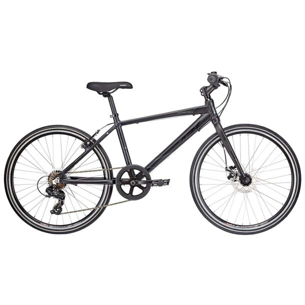 MBK Airborn Junior 7G Sort<BR> - 2018 24" Unisex b�rne MTB cykel