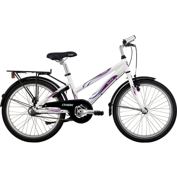 MBK Bella 20" Hvid/Lilla<BR> - 2014 Pige b�rnecykel