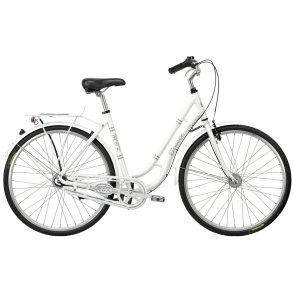 MBK Bessie 7C Hvid <BR>- 2016 Retro damecykel SUPER-TILBUD
