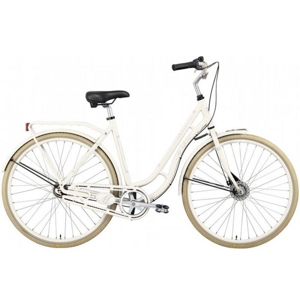MBK Bessie Comfort 7G Hvid <BR>- 2015 Retro damecykel SUPER-TILBUD