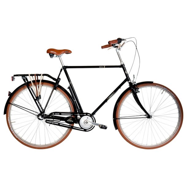Ebsen Habana 3G Sort<BR> - 2014 Retro herrecykel TILBUD