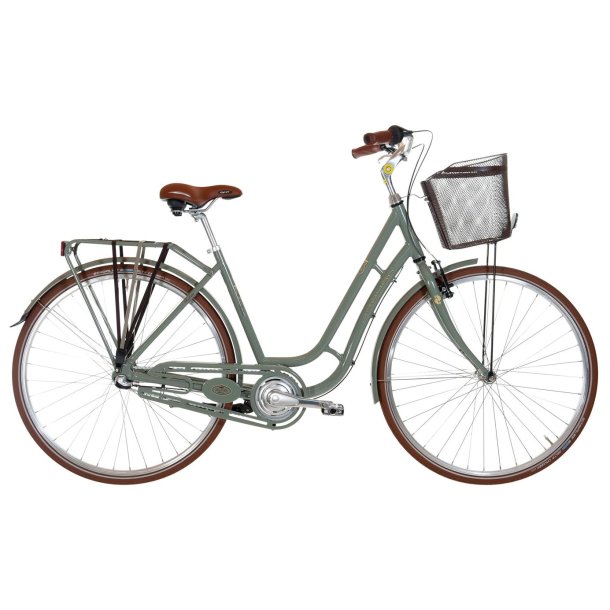 Ebsen Toulouse 3 gear Gr�n<BR>- 2014 Dame retrocykel TILBUD