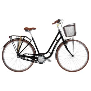 Ebsen Toulouse 7 Sort<BR> - 2014 Dame retrocykel TILBUD