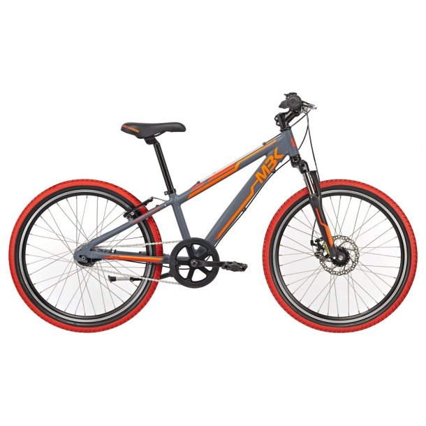 MBK Mud Susp. XP 24" Gr�<BR> - 2017 MTB b�rnecykel 