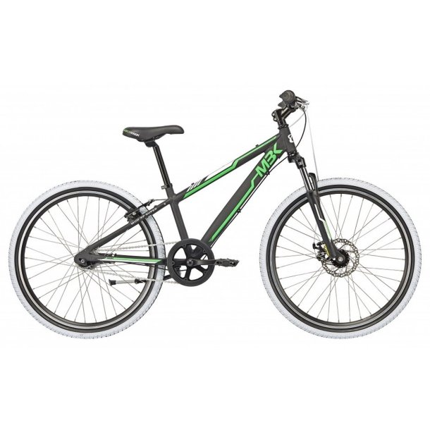 MBK Mud Susp. XP 26" Sort<BR> - 2017 MTB b�rnecykel 