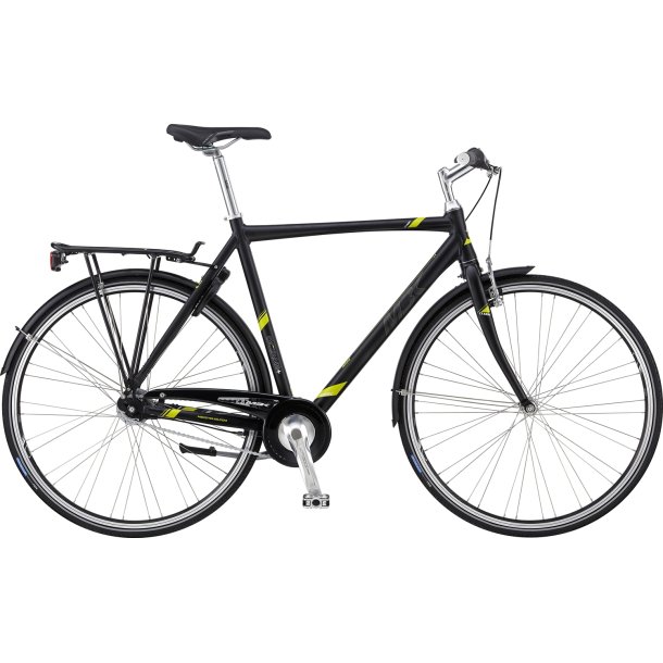 MBK Octane Plus 7G Sort/Gul<BR> - 2015 Herre citybike cykel  