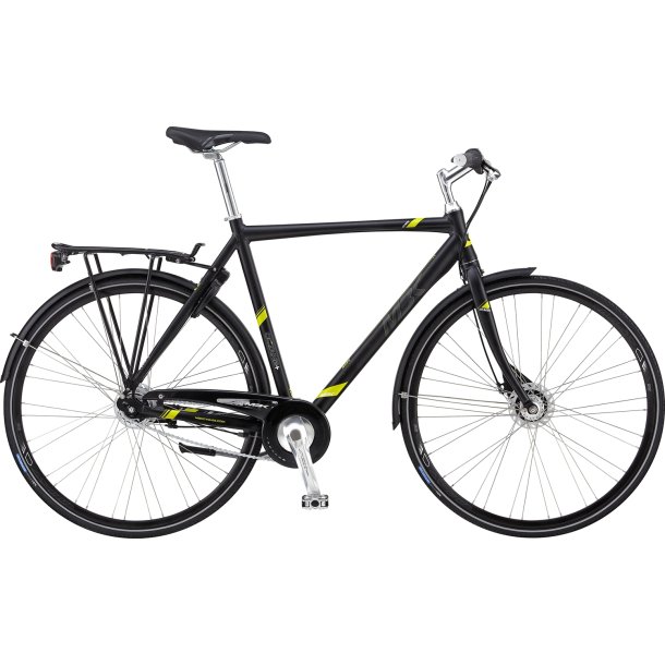 MBK Octane Plus 7R Sort/Gul<BR> - 2015 Herre citybike cykel  