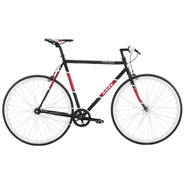 *MBK Replica Fixe 1G Sort <BR>- Herre / Drenge fixie cykel KANON-TILBUD