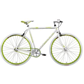 MBK Replica Fixe 1G Hvid/Gr�n<BR> - 2015 Herre fixie cykel 