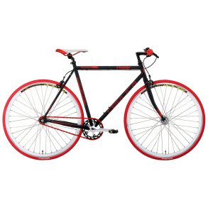 MBK Replica Fixe 1G Sort/R�d<BR> - 2014 Herre fixie cykel 