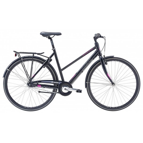MBK Smogbuster 7C Sort/Pink<BR> - 2017 Dame citybike cykel TILBUD