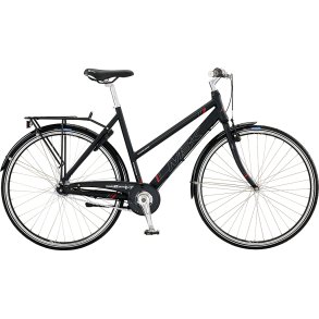 MBK Smogbuster 7G Sort/R�d<BR> - 2014 Dame citybike cykel TILBUD