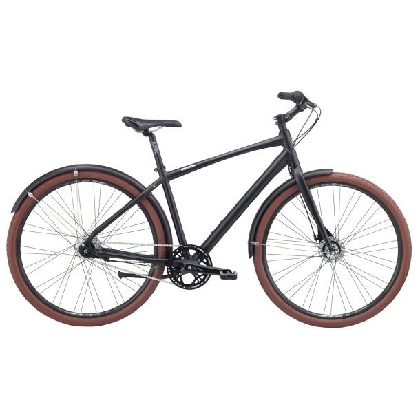 MBK UTAH 7R Sort<BR>- 2016 Herre citybike cykel SUPER-TILBUD