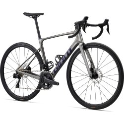 Giant Defy Advanced 1 Charcoal <BR>- 2024 Carbon comfort racer TILBUD