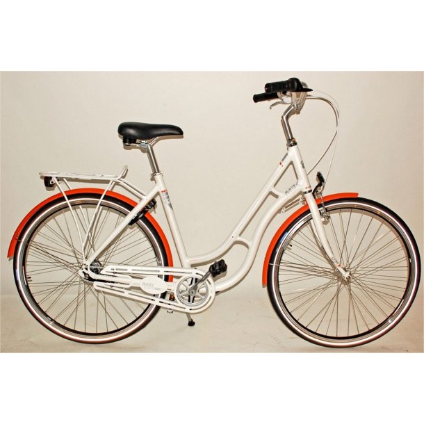 MBK Nobly Shop 7G Hvid<BR>- 2015 700C Retro damecykel SUPER-TILBUD