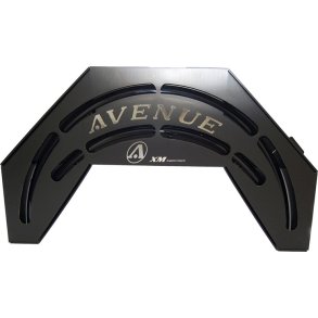 Avenue skrmst Blank Sorte <BR>- 700C Alu. til fastmontering 