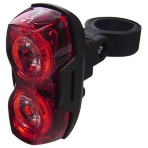 SMART SuperFlash baglygte <BR> - Diode baglygte 