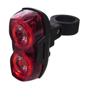 SMART SuperFlash baglygte <BR> - Diode baglygte 