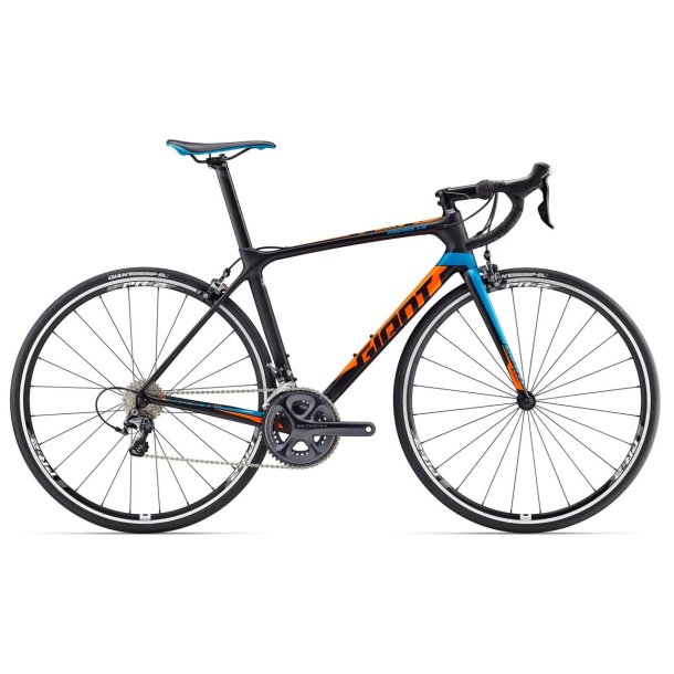 Giant TCR Advanced 1 <BR>- 2017 Carbon racer cykel TILBUD