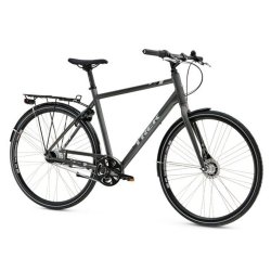 Trek ST 520 Gr� Herre<BR>- 2017 Herre citybike cykel SUPER-TILBUD