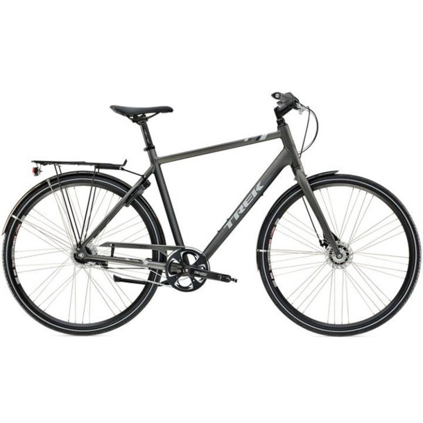 Trek ST 520 Gr� Herre<BR>- 2017 Herre citybike cykel TILBUD