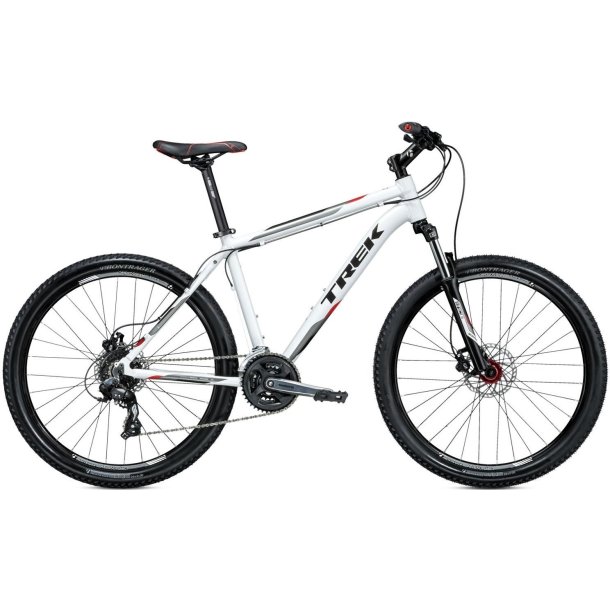 Trek 3700 Disc Hvid <BR>-  2015 26" MTB Cykel TILBUD