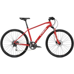 Trek 8.4 H-Disc Dual Sport R�d <BR>- 2015 Unisex sportscykel TILBUD