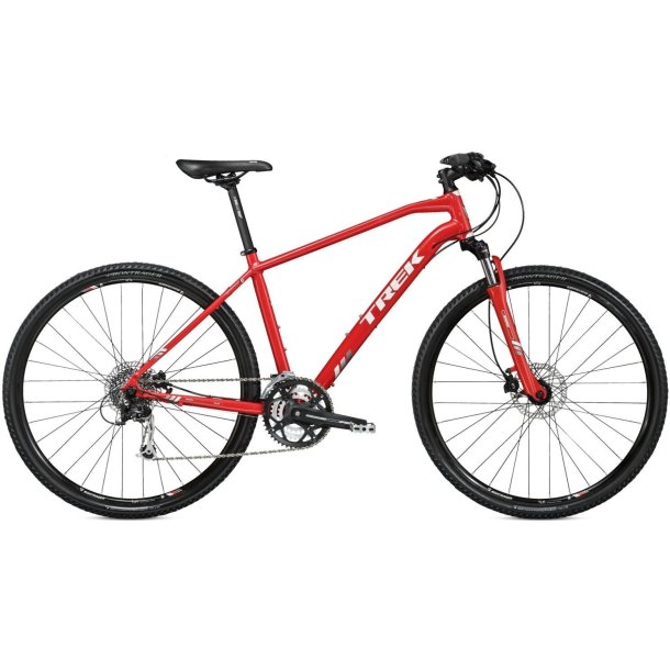 Trek 8.4 H-Disc Dual Sport R�d <BR>- 2015 Unisex sportscykel TILBUD