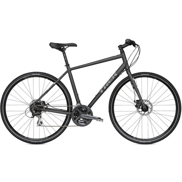 Trek Allant 7.2 Sort <BR> - 2016 Herre sportscykel TILBUD