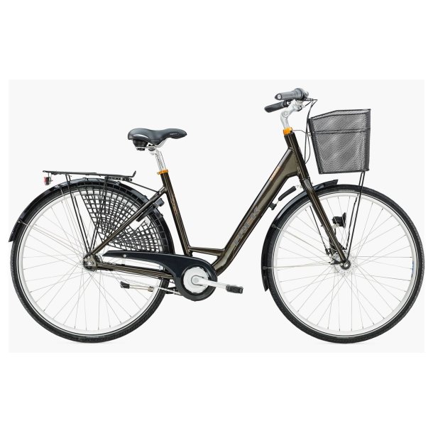 Trek C720 Lowstep 7G Sort<BR>- 2016 700C Retro damecykel TILBUD