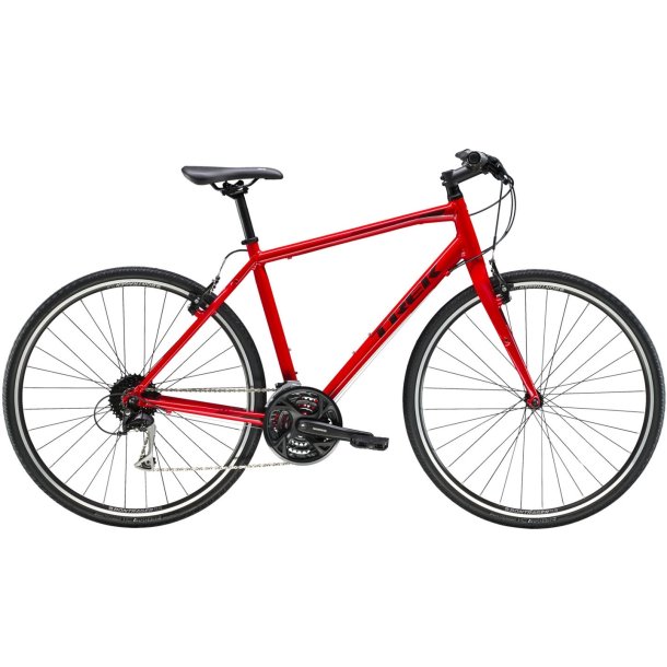 Trek FX 3 Red <BR>- 2019 Herre sportscykel