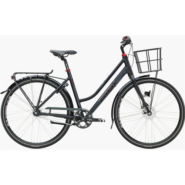 Trek S724 Midstep Sort <BR>- 2016 700C Retro damecykel TILBUD
